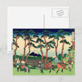 Hodogoya op de Tokaido Briefkaart (Voorkant / Achterkant)
