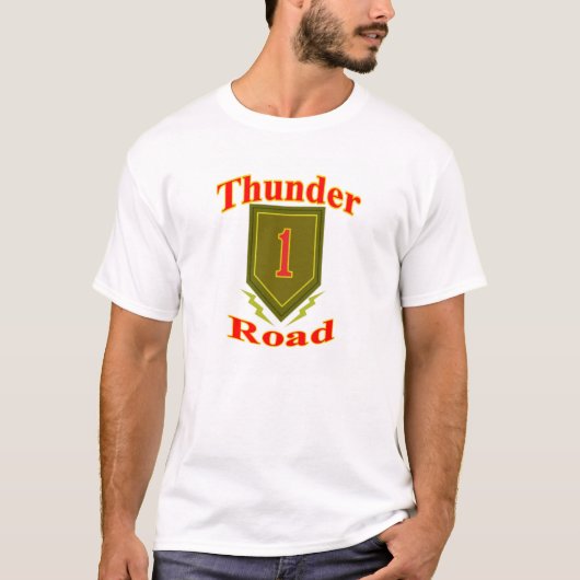Hoe? #13, beter bekend als Thunder Road. T-shirt (Voorkant)