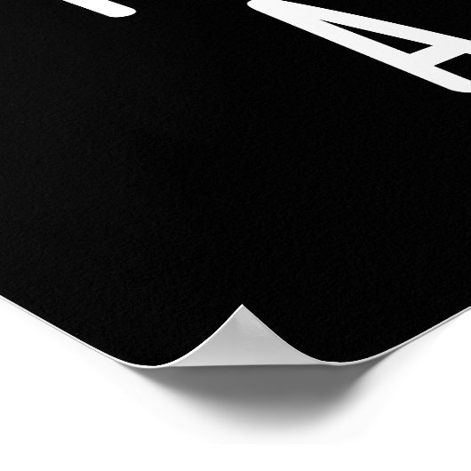 Hoe A-bao Een kaas Grappig eten Pun Donker BG Poster (Hoek)