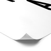 Hoe A-bao een kaas grappig eten woordje Poster (Hoek)