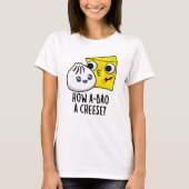 Hoe A-bao een kaas grappig eten woordje T-shirt (Voorkant)
