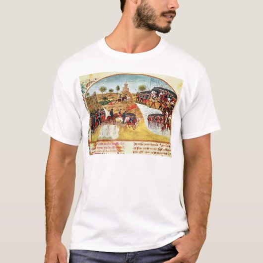 Hoe Alexander de Grote de Tigris overstak T-shirt (Voorkant)