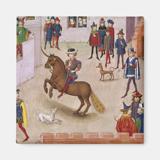 Hoe Alexander de Grote Gemonteerde Bucephalus Magneet (Voorkant)