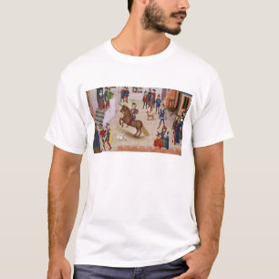 Hoe Alexander de Grote Gemonteerde Bucephalus T-shirt