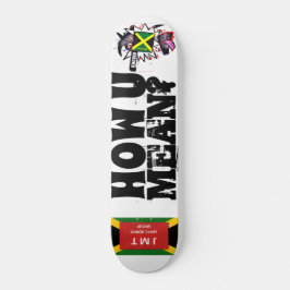 HOE BEDOEL IK ? PERSOONLIJK SKATEBOARD