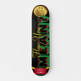 HOE BEDOEL JE? JMT 7 3/4-inch skateboard deck