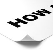 Hoe beïnvloed bent u door vervuiling? (Fysiologie) Poster (Hoek)