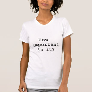 Hoe belangrijk is het Slogan Quote Typografie T-shirt