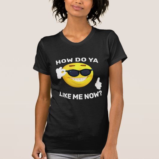 HOE BEN JE NU NET ALS IK? Funny T-Shirts (Voorkant)