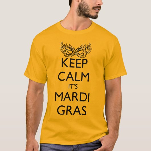 HOE BEWAART U DE MARDI GRAS SEASON? T-SHIRT (Voorkant)