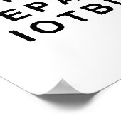 HOE BEWAART U EEN IDIOT BUSY.png Poster (Hoek)