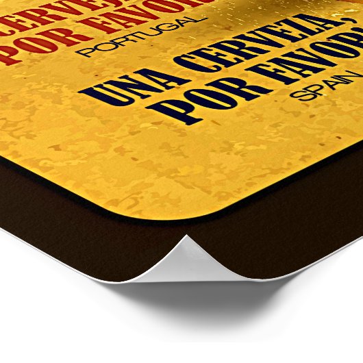 Hoe bier over de hele wereld te bestellen poster (Hoek)