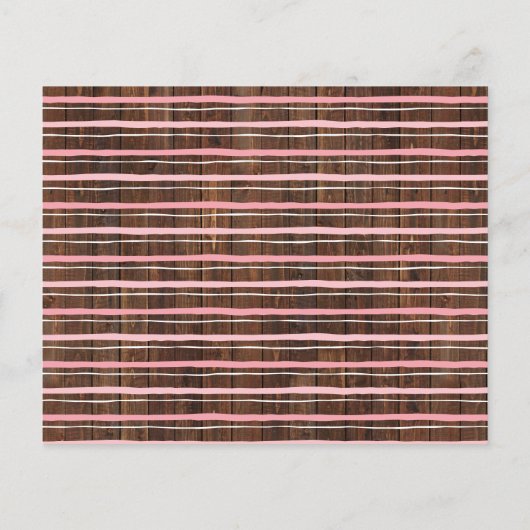 Hoe Big Mommy's Belly AA Cowgirl Shower Game Kaart (Achterkant)