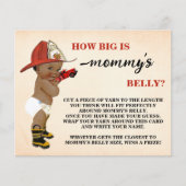 Hoe Big Mommy's Belly AA Fireman Shower Game Kaart (Voorkant)