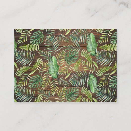 Hoe Big Mom's Belly Safari Baby shower Game Kaart (Achterkant)