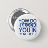 Hoe blokkeer ik je? ronde button 5,7 cm (Voorkant /achterkant)