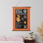 Hoe Blondjes Te Begrijpen Hangend Wandkleed (Slaapkamer)