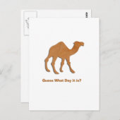 HOE DAG IS HET? BRIEFKAART (Voorkant / Achterkant)