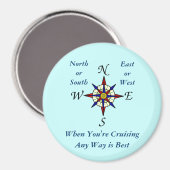 Hoe dan ook Cruising Magnet LG (Voorkant / Achterkant)