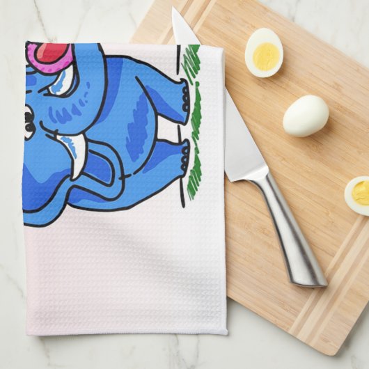 Hoe dan ook geliefd keukenhanddoek (Quarter Fold)