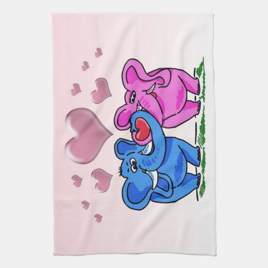 Hoe dan ook geliefd keukenhanddoek (Verticaal)