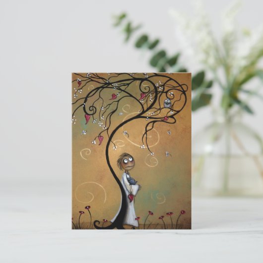 Hoe dan ook, het Briefkaart van de Windbalken (Staand voorkant)