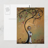 Hoe dan ook, het Briefkaart van de Windbalken (Voorkant / Achterkant)