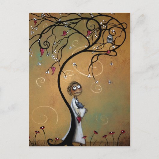 Hoe dan ook, het Briefkaart van de Windbalken (Voorkant)