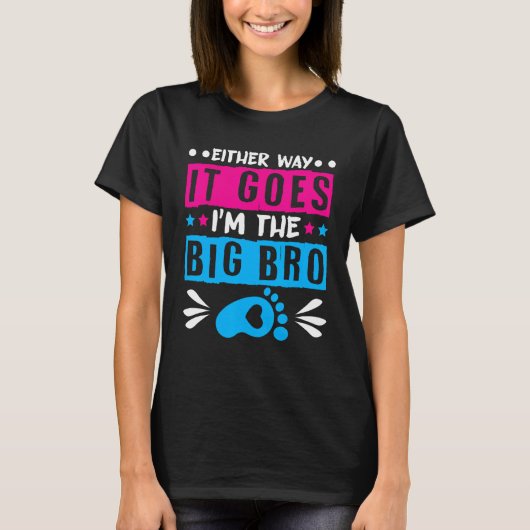 Hoe dan ook, ik ben de grote broer t-shirt (Voorkant)