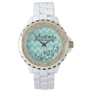 Hoe dan ook, ik ben hoe dan ook te laat - Blauwgro Horloge