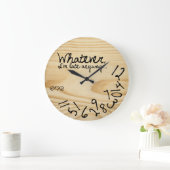 Hoe dan ook, ik ben te laat grote klok (Huis)