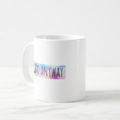 Hoe dan ook koffiemok (Voorkant links)