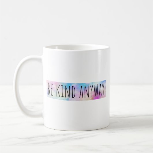 Hoe dan ook koffiemok (Links)