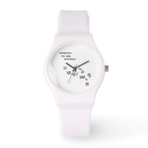 Hoe dan ook laat horloge