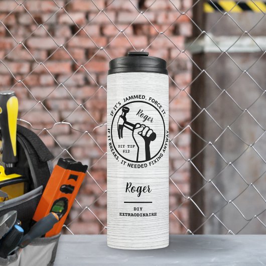 Hoe dan ook noodzakelijke reparatie thermosbeker