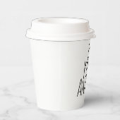 Hoe dan ook papieren bekers (Rechts)