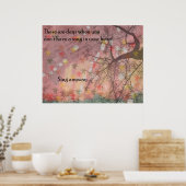 Hoe dan ook Sing Poster (Keuken)