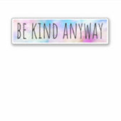 Hoe dan ook sticker (Voorkant)