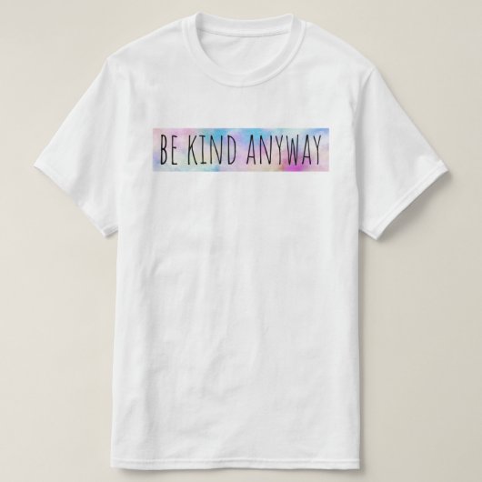 Hoe dan ook t-shirt (Design voorkant)