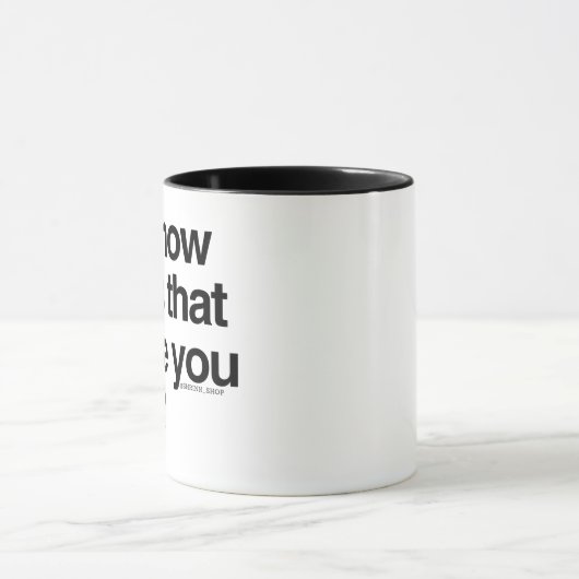 Hoe dat je laat voelen mok (Midden)