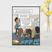 Hoe de bar Funny Boss's Day Kaart te verhogen (Gele Bloem)