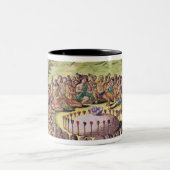 Hoe de chef begraven is, uit 'Brevis' Tweekleurige Koffiemok (Center)