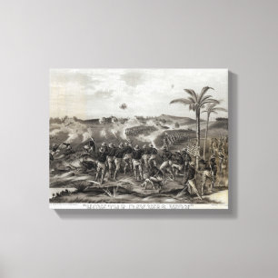 Hoe de Dag Won was de Tiende Leiding van de Tiende Canvas Afdruk