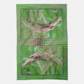 Hoe de gras keukenhanddoek groeit (Verticaal)