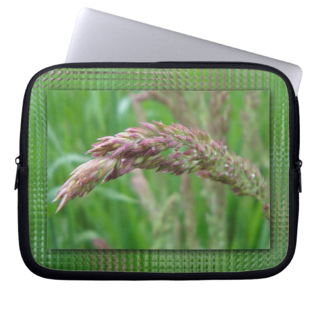 Hoe de grass-laptophoes groeit laptop sleeve (Voorkant)