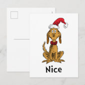Hoe de Grinch Christmas stal | Max is aardig Briefkaart (Voorkant / Achterkant)