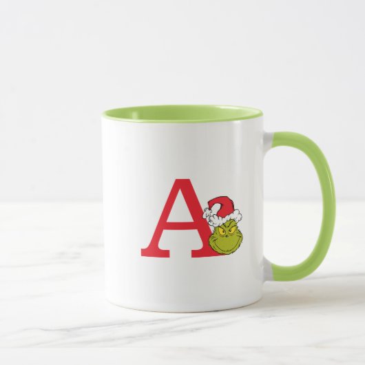 Hoe de Grinch Christmas stal | Monogram A Mok (Rechts)