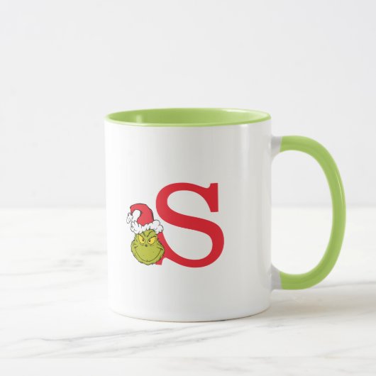 Hoe de Grinch Christmas stal | Monogram S Mok (Rechts)