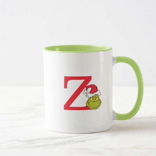 Hoe de Grinch Christmas stal | Monogram Z Mok (Rechts)