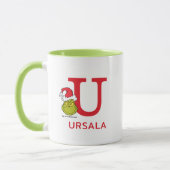Hoe de Grinch Christmas stal | Naam & Monogram U Mok (Links)